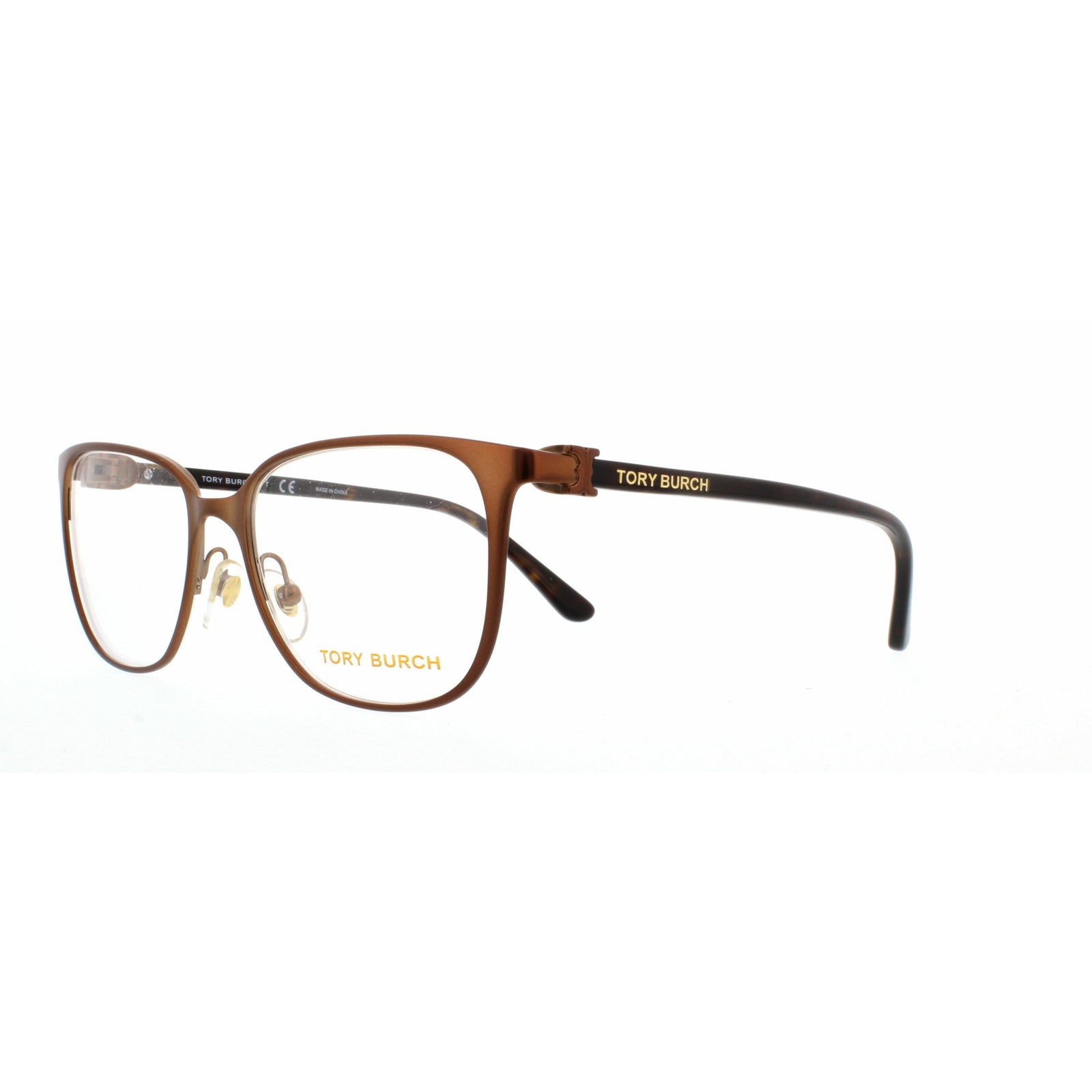Tory Burch TY 1053 3206 Eyeglasses Bronze/Dark Tortoise – Eclipse Eyewear