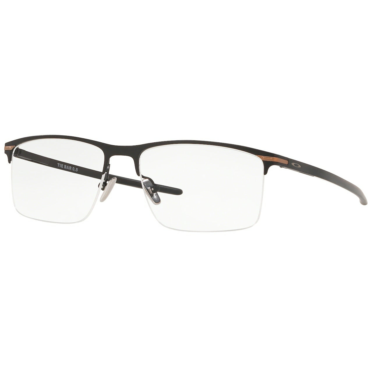 Oakley OX5140-01 Tie Bar  Eyeglasses Satin Black – Eclipse Eyewear