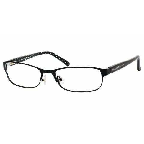 Kate Spade Jorja 09HT Eyeglasses Black Ivory – Eclipse Eyewear