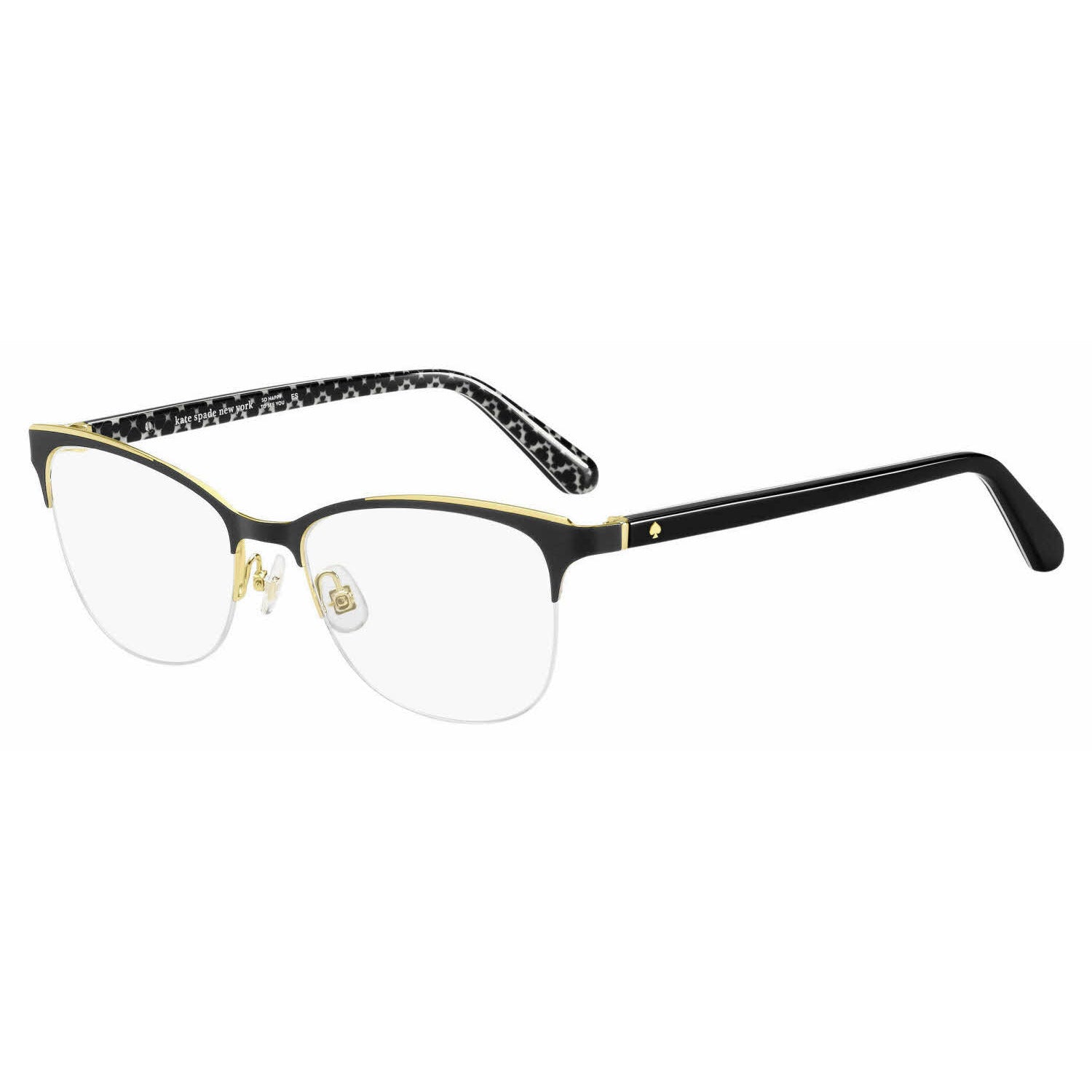Kate Spade Brieana 0807 Eyeglasses Black – Eclipse Eyewear