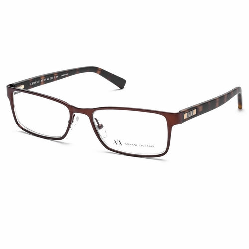 Armani Exchange AX1003 6016 Eyeglasses Brown – Eclipse Eyewear