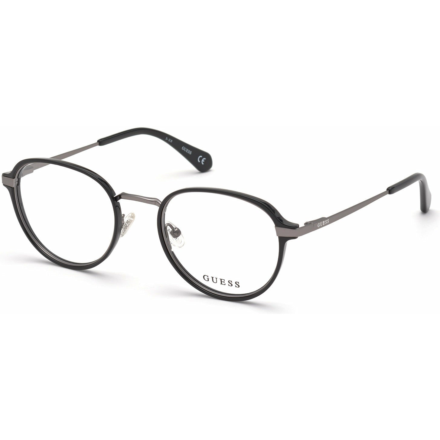 Guess GU 50040 001 Eyeglasses Shiny Black