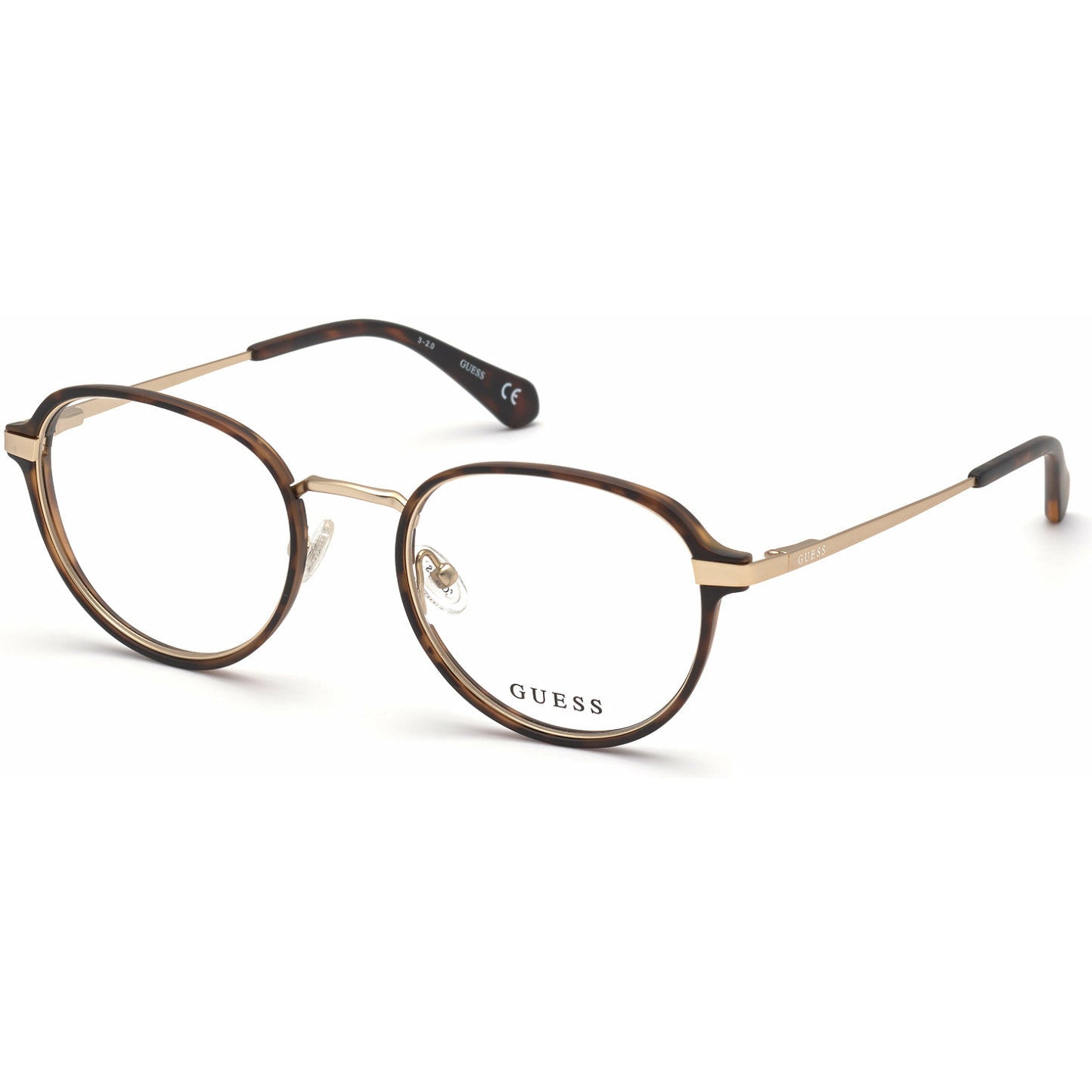 Guess GU 50040 001 Eyeglasses Dark Havana