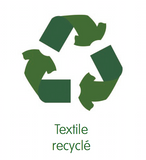 Logo du recyclage des textiles