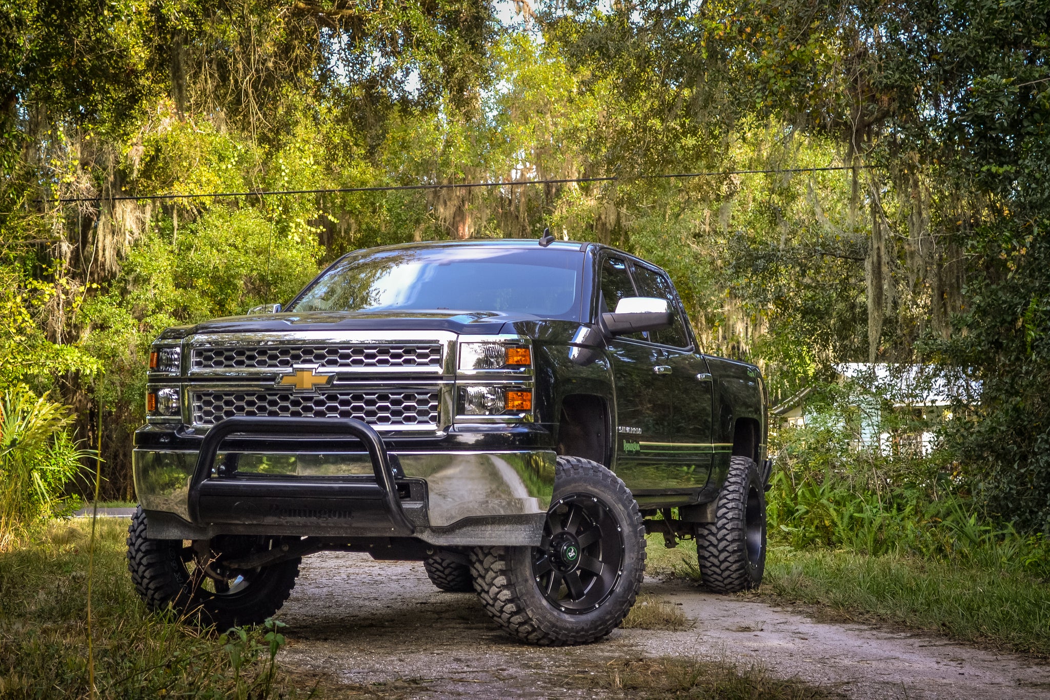 Gallery | Remington Off-Road Edition Chevrolet Silverado on 20x10 8-Po