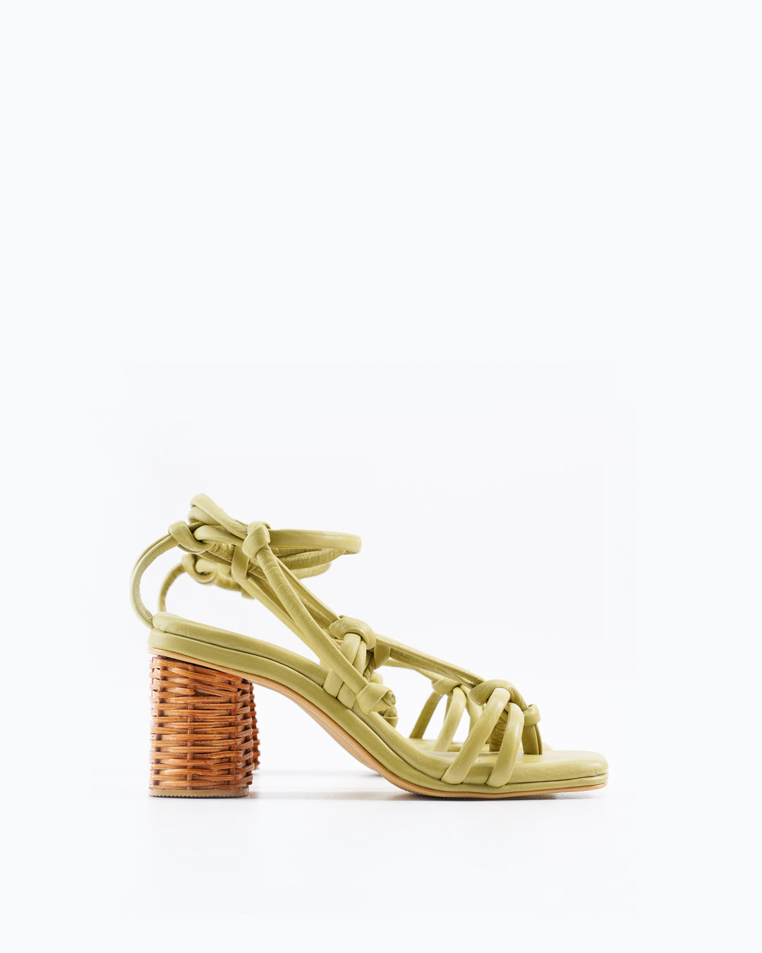 Silvia Cobos Louise Canasto Heel Green