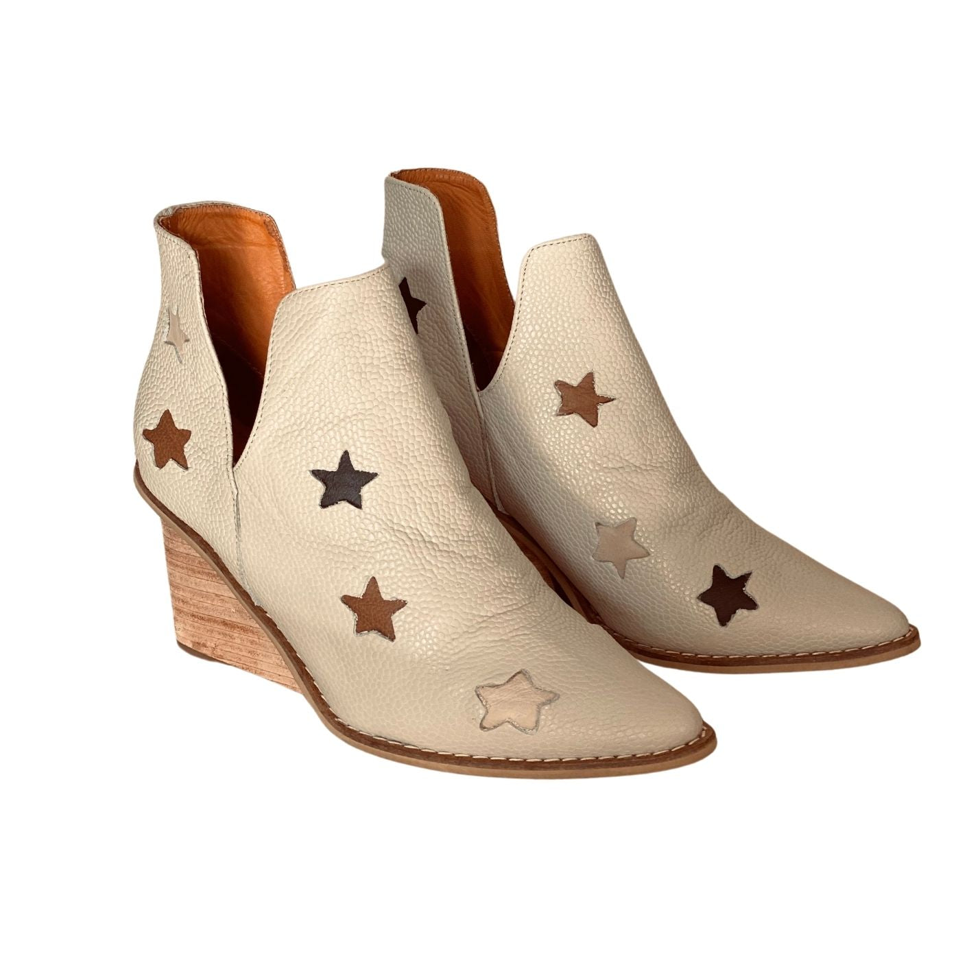 Silvia Cobos Shoot For The Moon Boots White