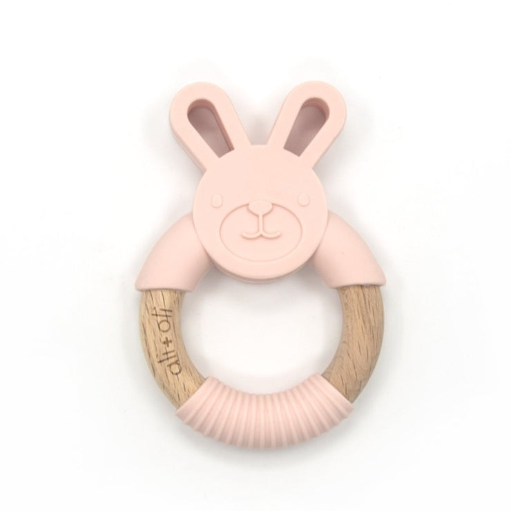 silicone bunny teether