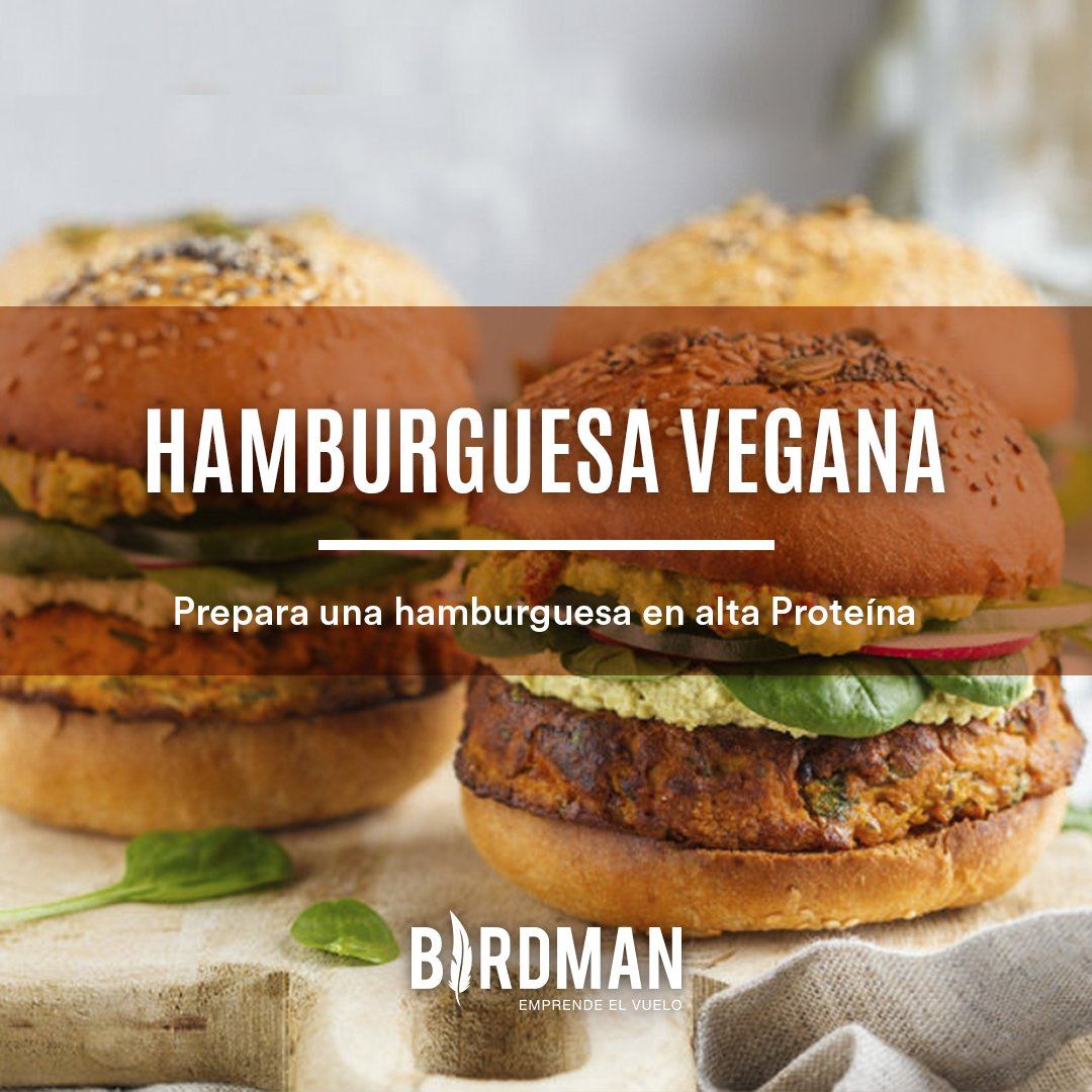 Receta de Hamburguesa Vegana Alta en Proteína – VidaBirdman
