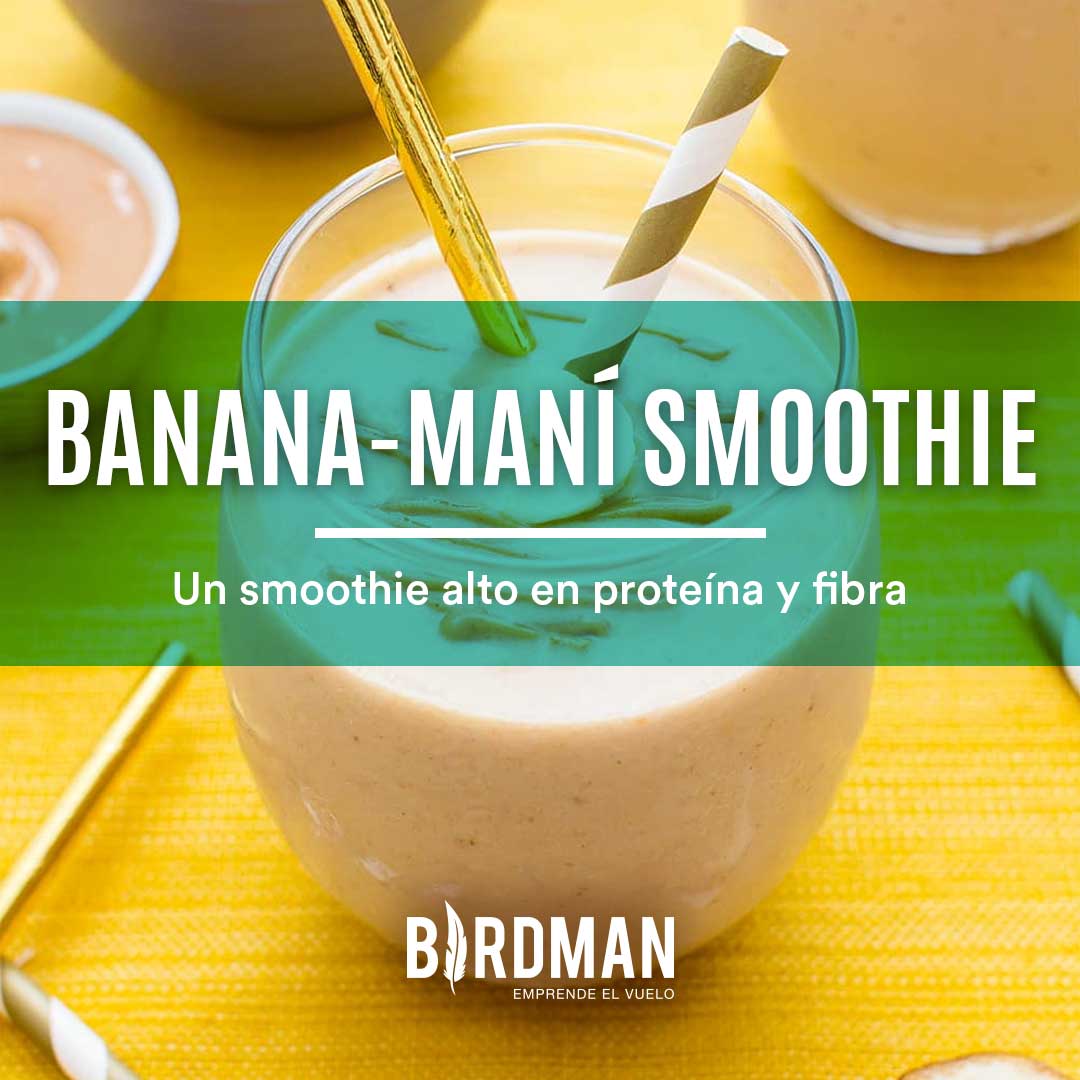 Banana-Maní Smoothie - Vida Birdman Blog – VidaBirdman