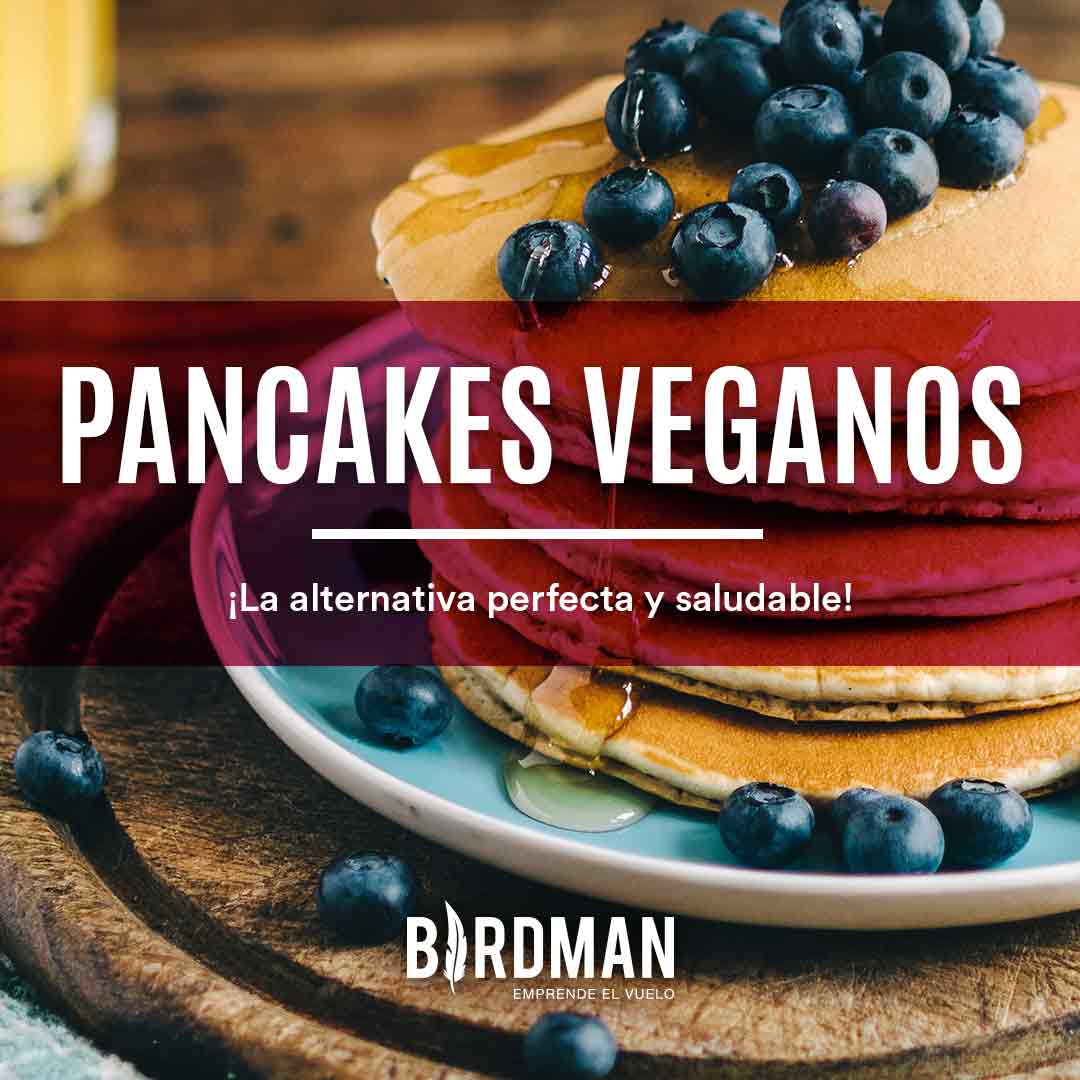 Pancakes veganos con proteína – VidaBirdman