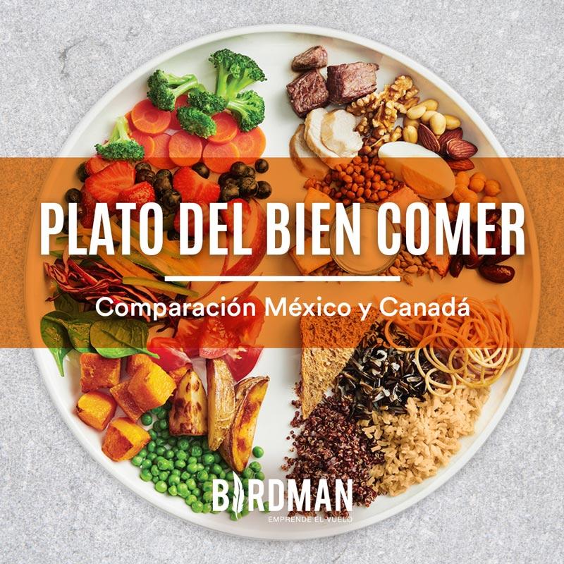 Plato del Bien Comer Mexicano Vs. Canadiense | Vida Birdman Blog –  VidaBirdman