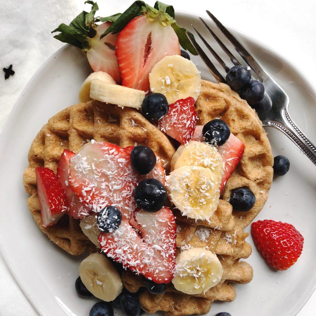 Waffles Veganos Con Proteína – VidaBirdman