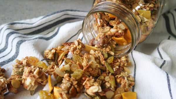 Receta de Granola Tropical Nutritiva Casera