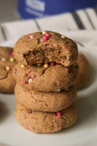 Galletas con Proteína sabor Pastel de Cumpleaños