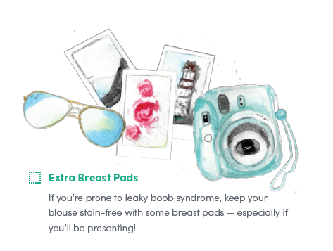 Travel Tip: Bring Extra Breast Pads