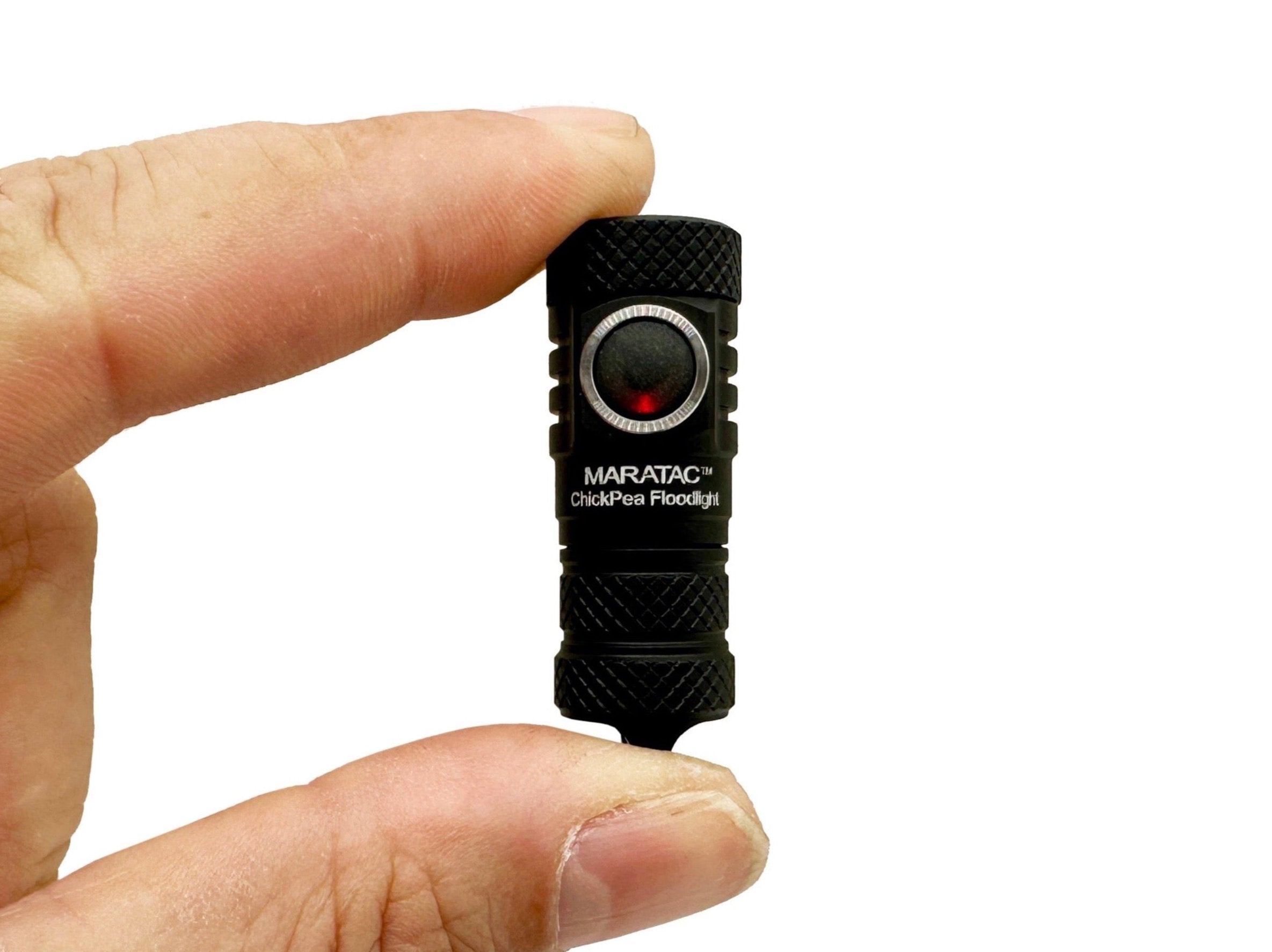 Chickpea - Black - Floodlight LED Flashlight 10180 by Maratac®