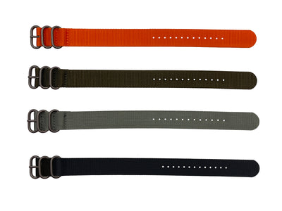 TSUNAMI Rubber Deployant Watch Strap