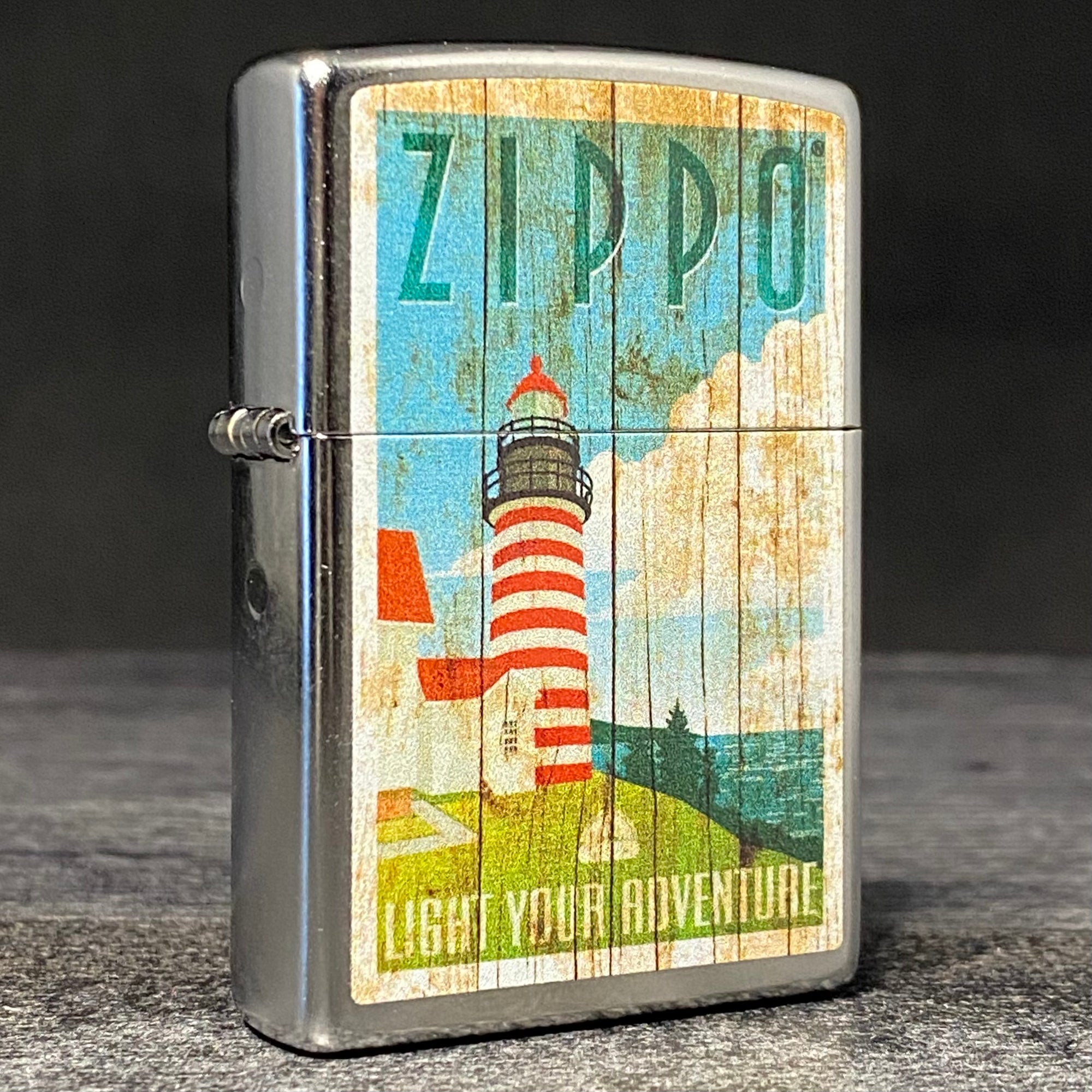 Zippo Lighter - Rustic Bronze - Riley's 66 LLC