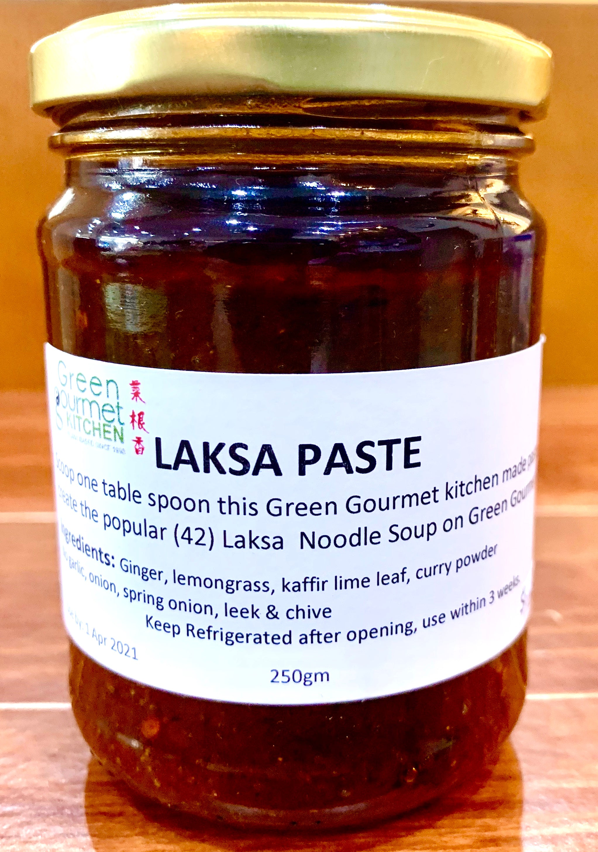 Laksa Paste by Green Gourmet 250g