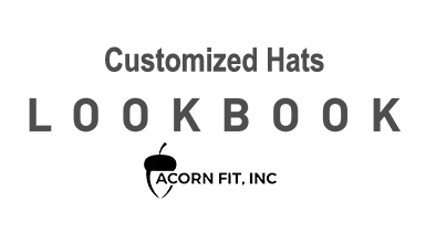 acorn fit customized embroidery hats lookbook