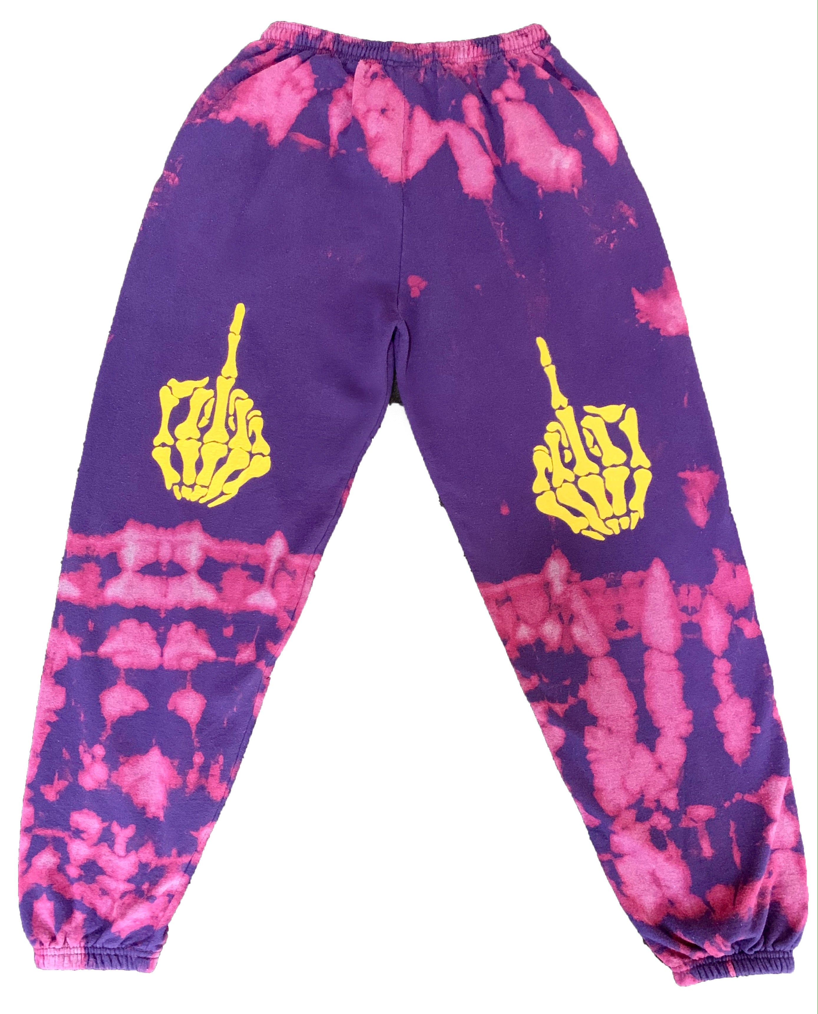 purple champion sweatpants