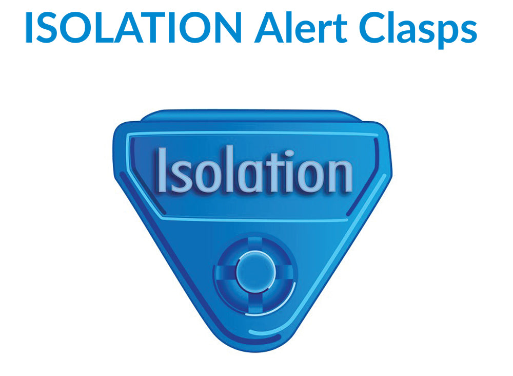 ISOLATION alert clasps