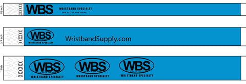 Custom print tyvek wristbands