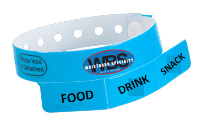 Tabbed Vinyl Wristbands