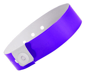 Purple Vinyl Wristbands