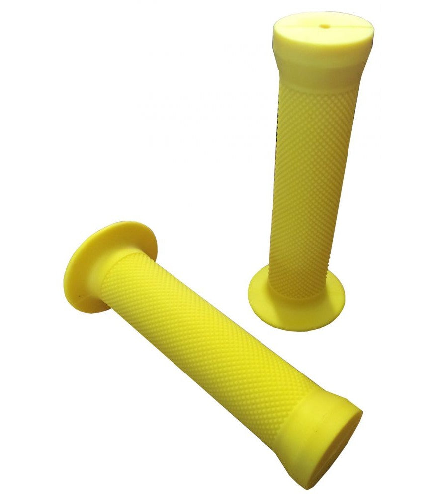 yellow bmx grips