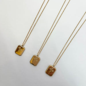 Flower Necklace - Pink Laundry