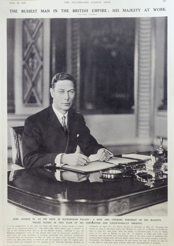 King George VI's wardrobe captured the essence of traditional British tailoring