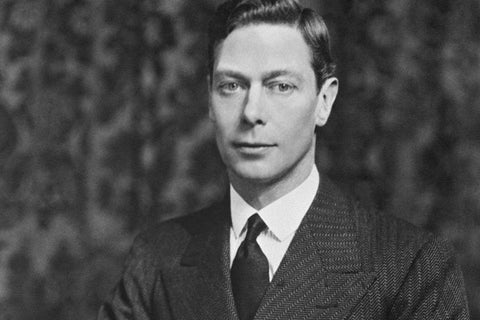 King George VI demonstrated a distinctly British tone in his dress.