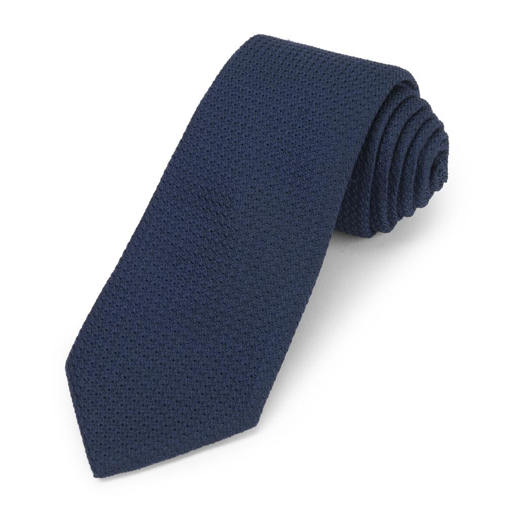 Grenadine (Navy) Silk Tie – Benson & Clegg