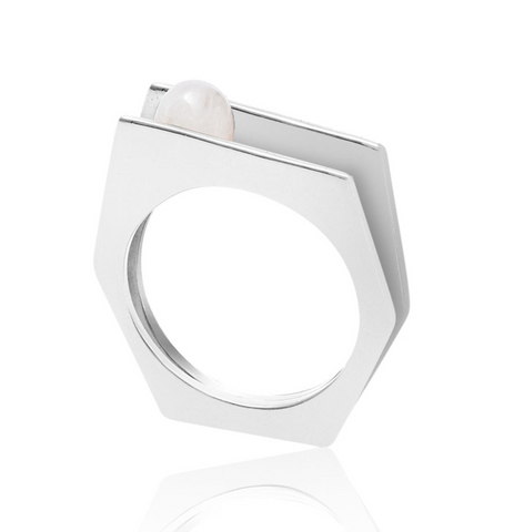 Gold Liana Cocktail Ring Pastel Gemstones