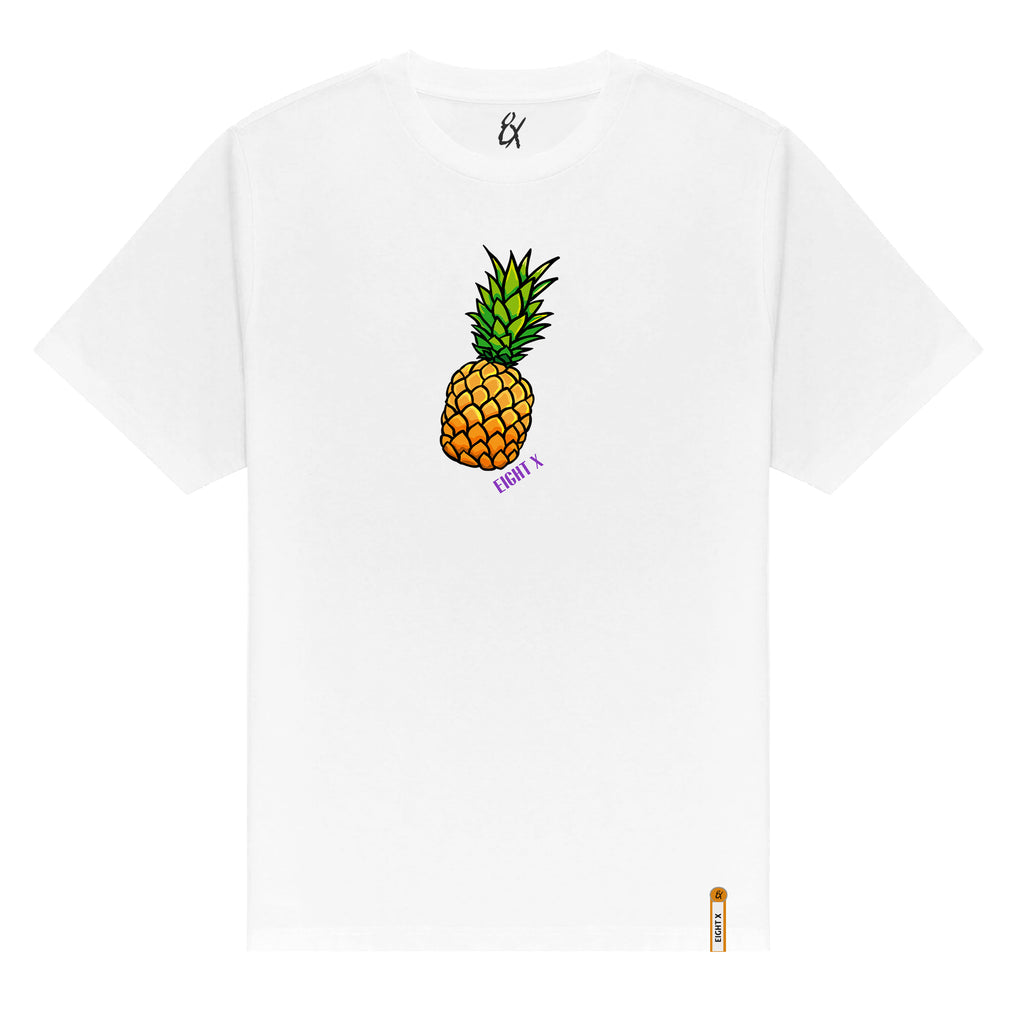 Piña Graphic T-Shirt - White