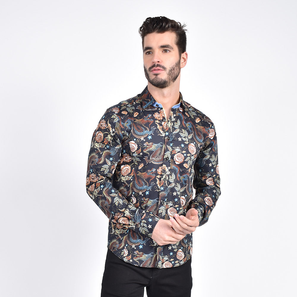 WYUTX Mens Christmas Tree Button Down Shirt Button Down Shirts for Men  Short Sleeve Best Hawaiian Shirts for Men Floral Shirt