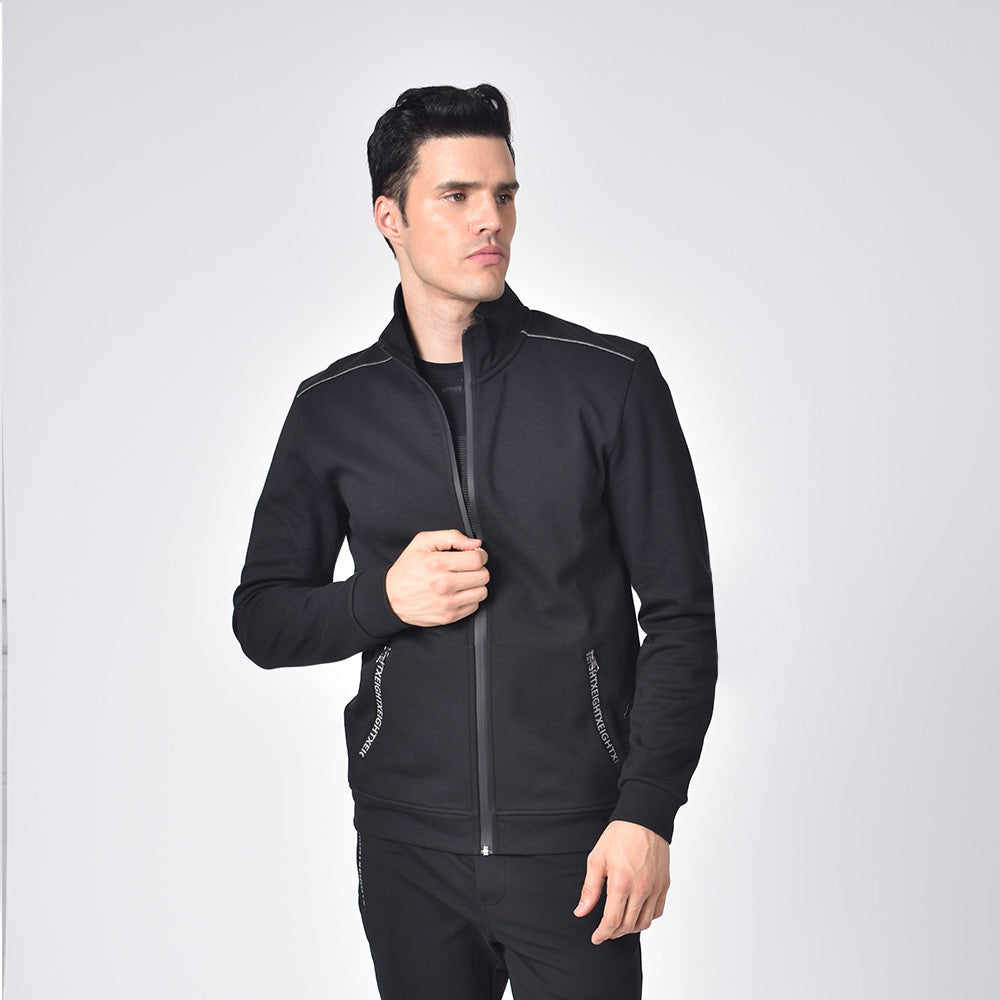 Eight-X | Designer Menswear | Track Jacket with Front Pocket