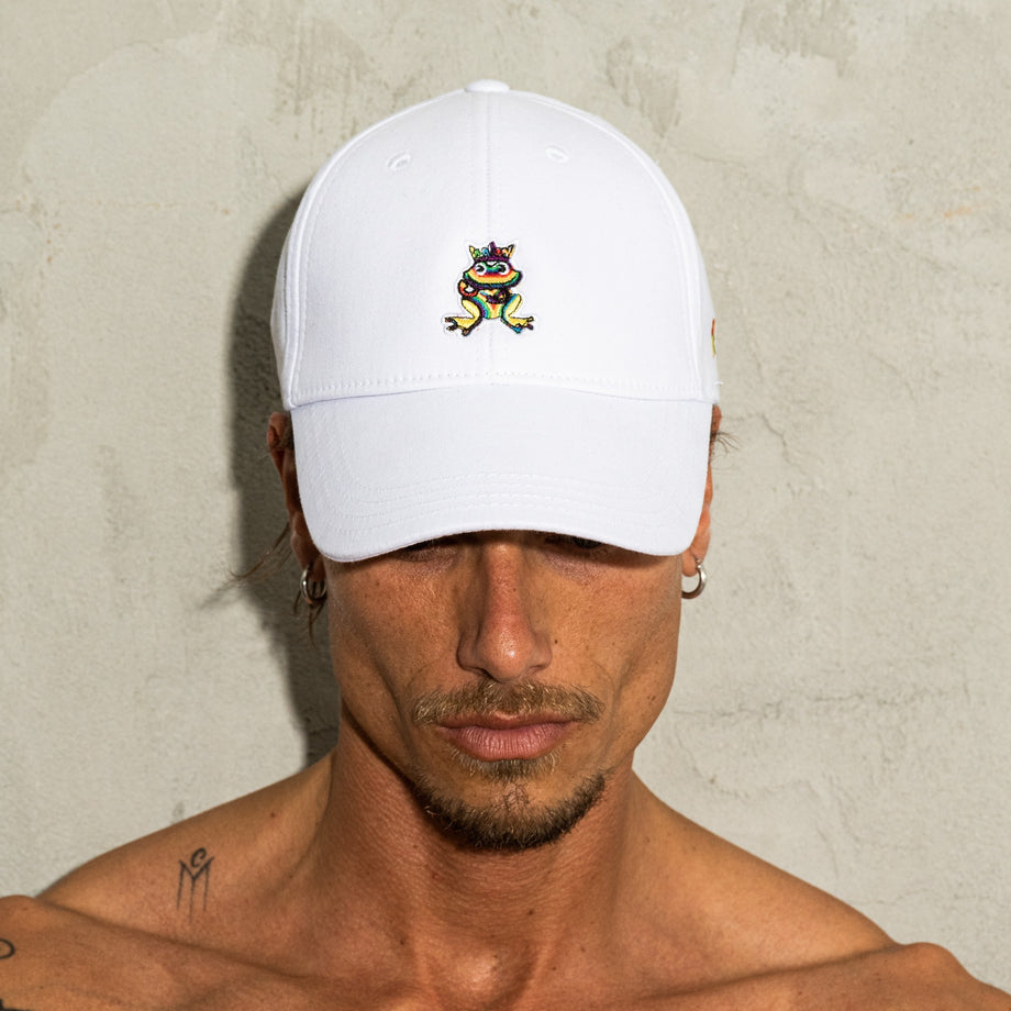 Eight x Logo Hat - White