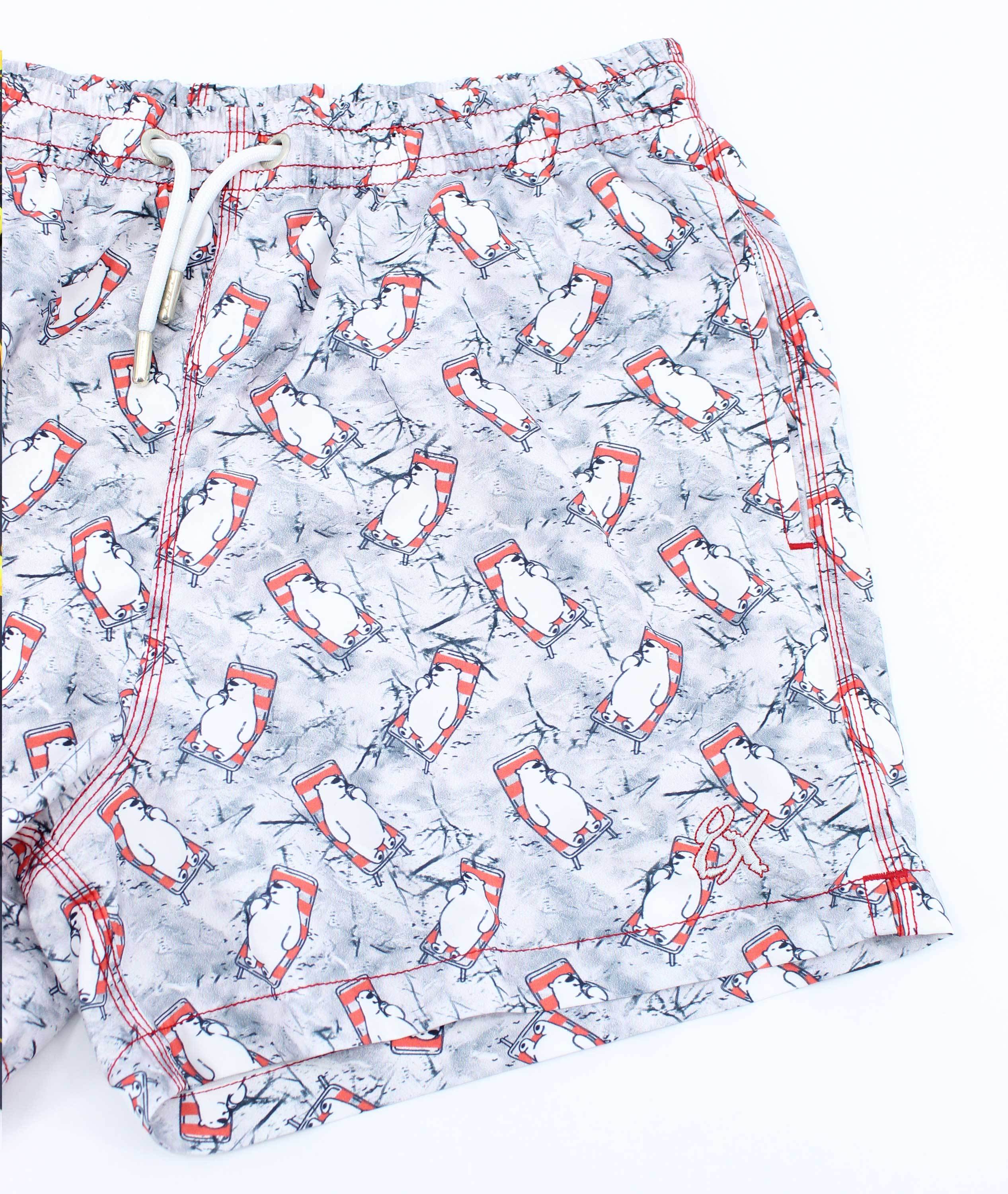 polar bear swim trunks