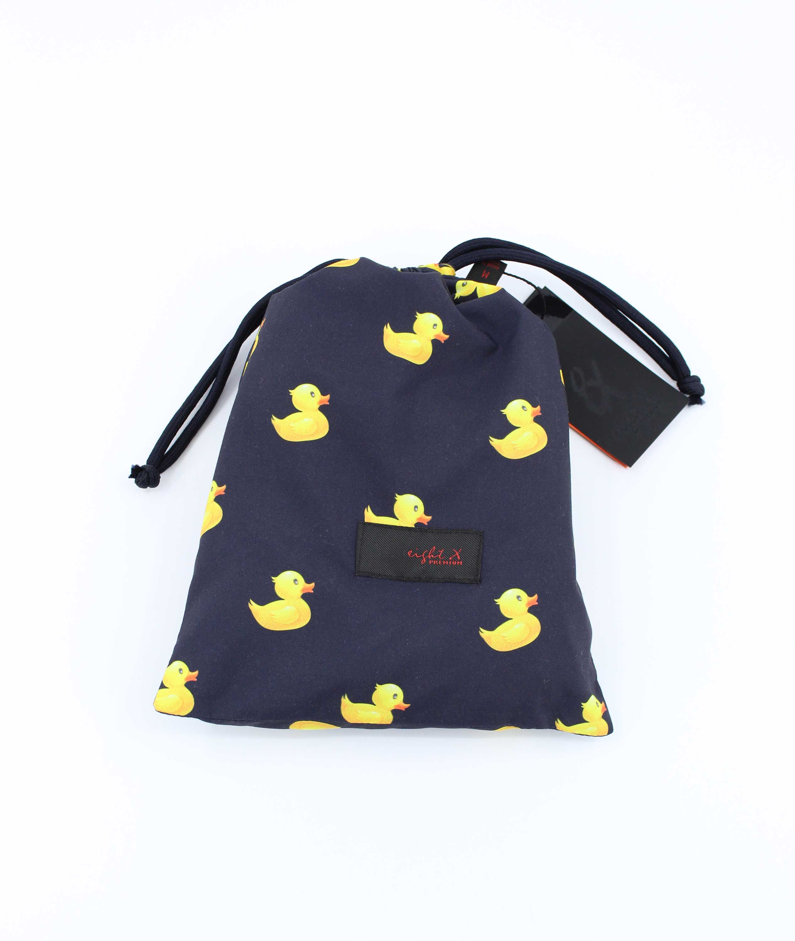 Eight X Designer Dress Shirts Rubber Duck Print Trunks