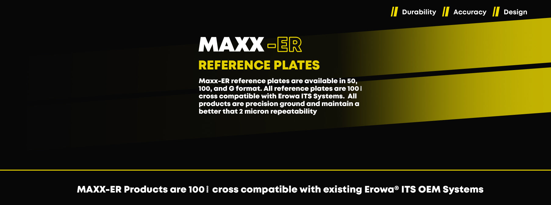 Maxx-ER reference plates, Erowa Plates