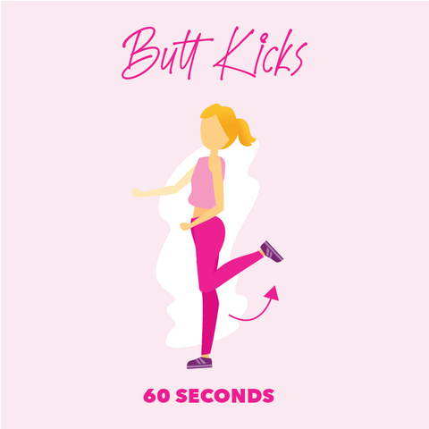 Boombod Workout Butt Kicks