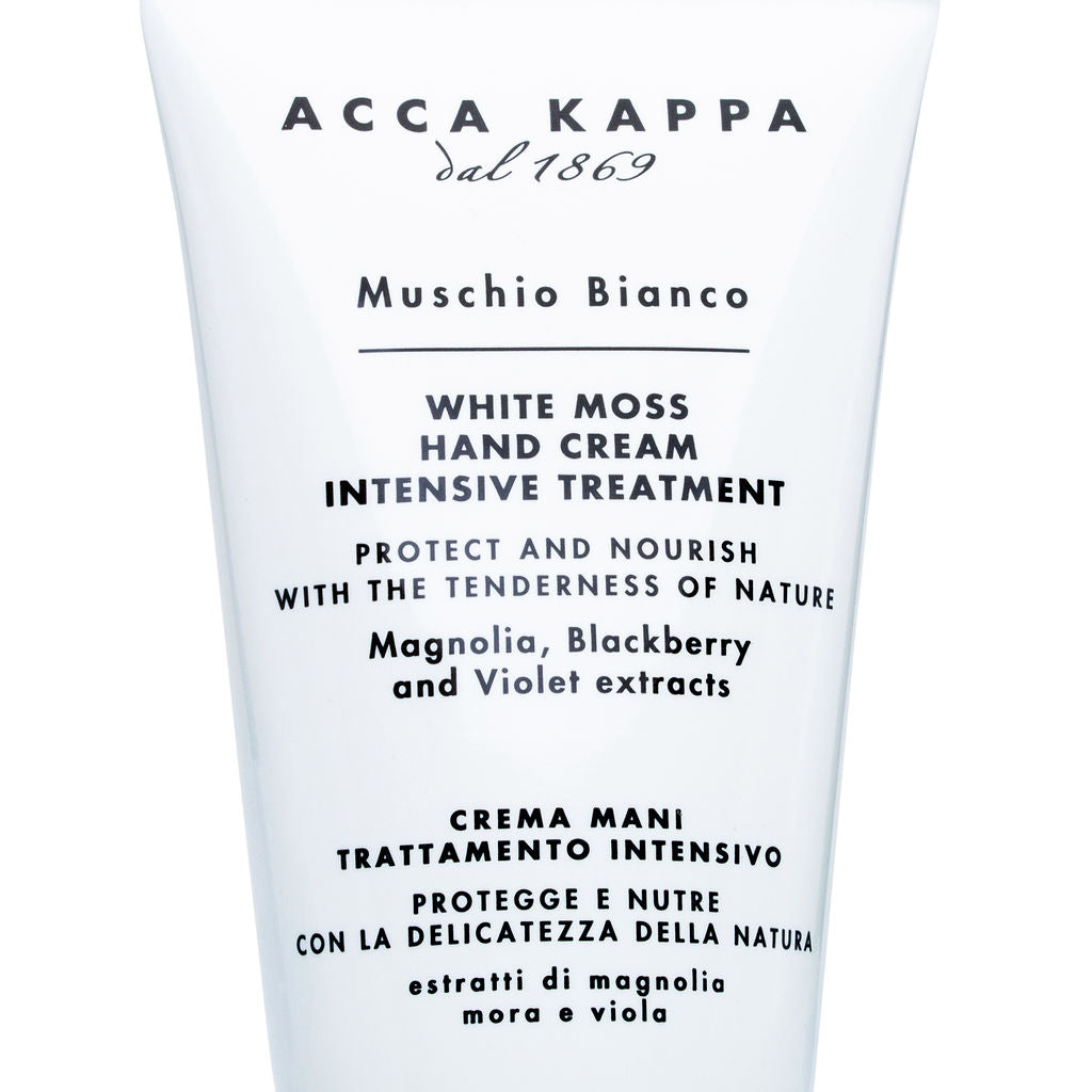Shop White Moss Moisturizing Hand Cream Online At Acca Kappa
