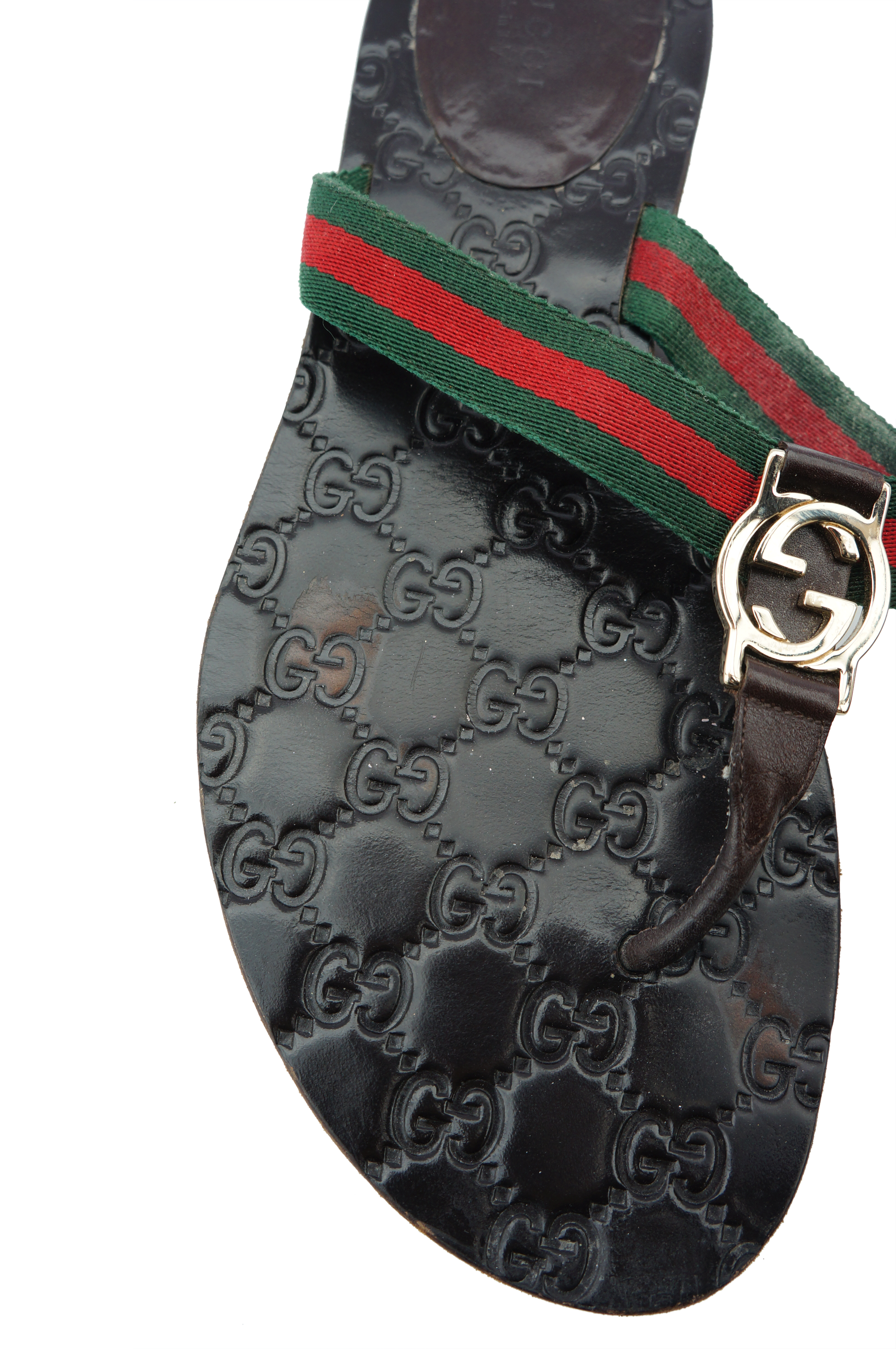 gucci web strap sandal