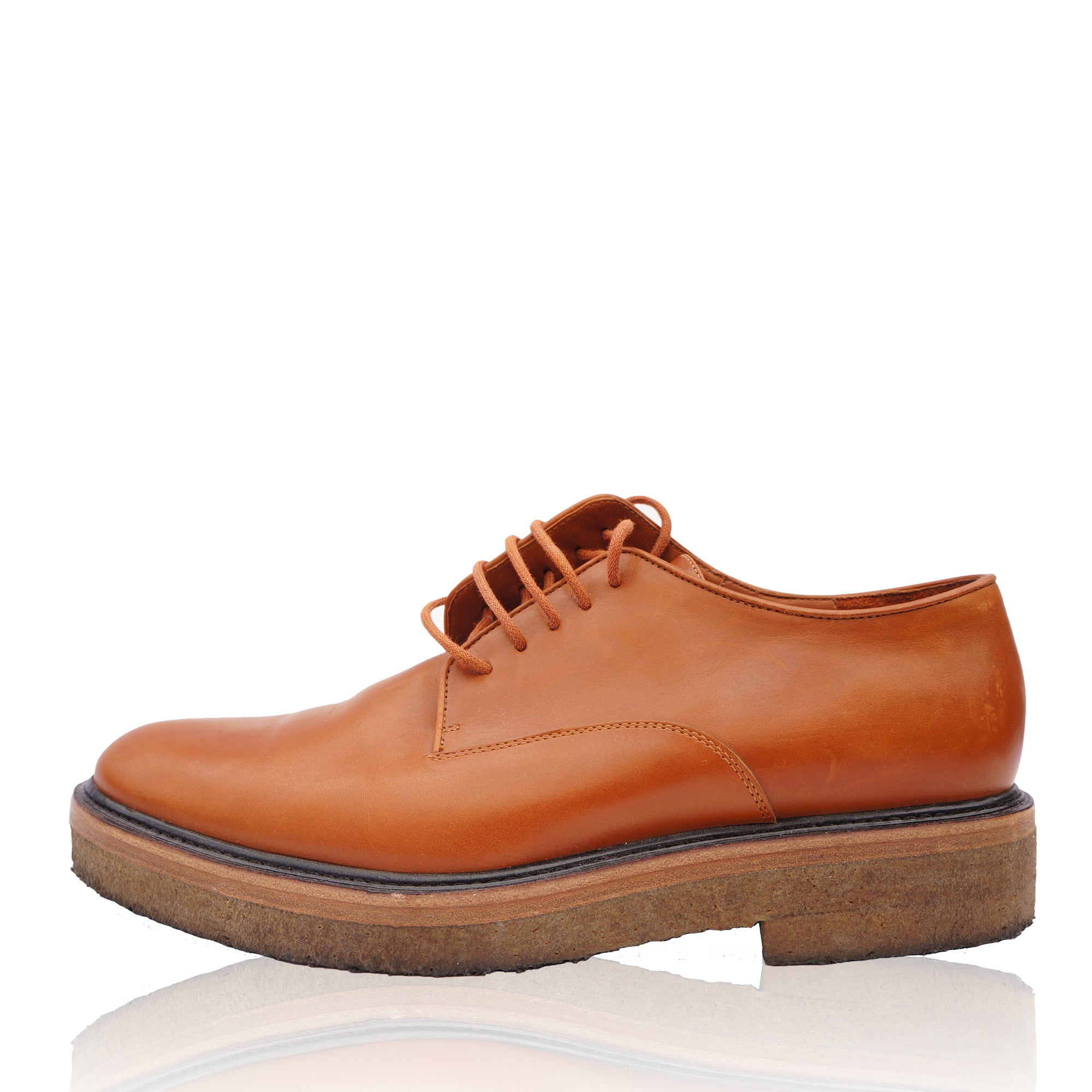 DRIES VAN NOTEN LEATHER LACE-UP OXFORDS 