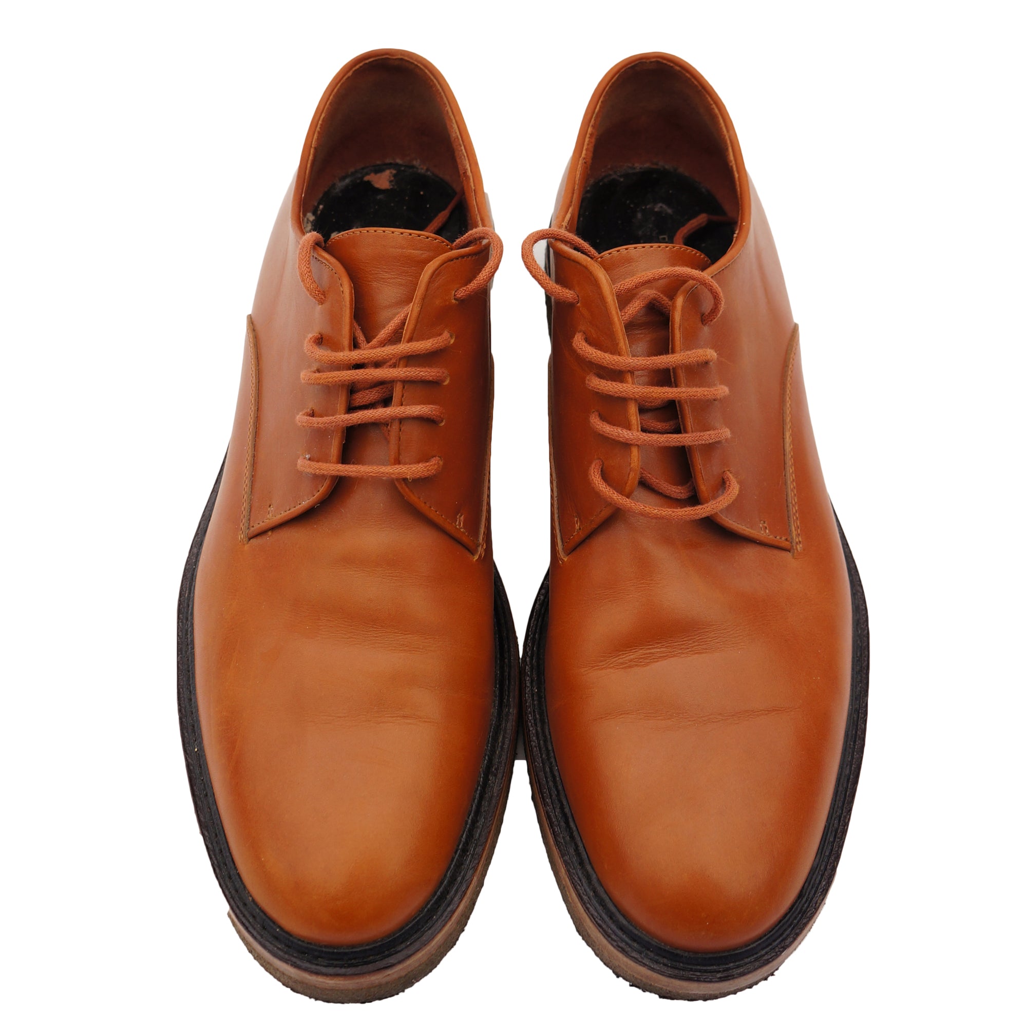 DRIES VAN NOTEN LEATHER LACE-UP OXFORDS SHOES – leefluxury.com