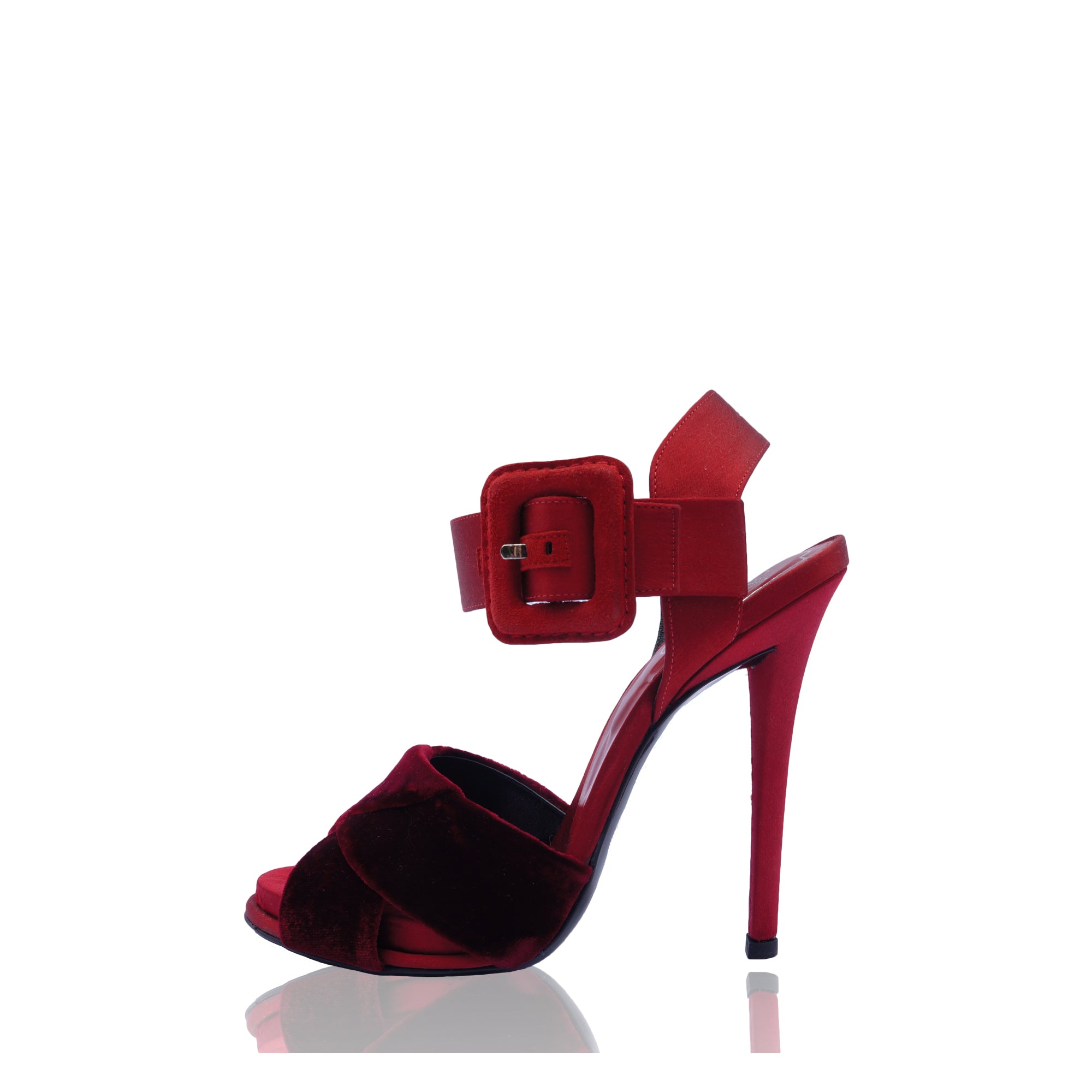 ROGER VIVIER WINE SATIN \u0026 VELVET 