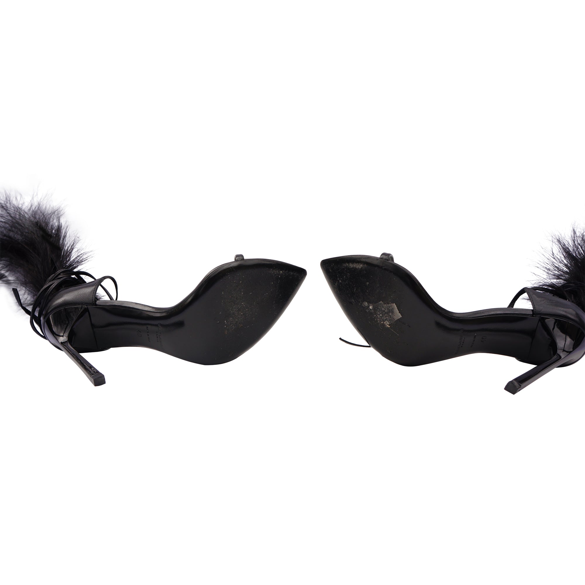 saint laurent talitha feather